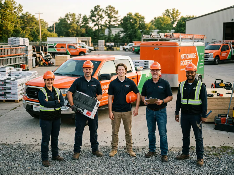 Natiowide Roofers - roof installation in Rex near me